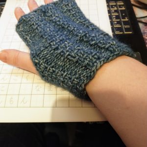 Tweed Rib Mitts