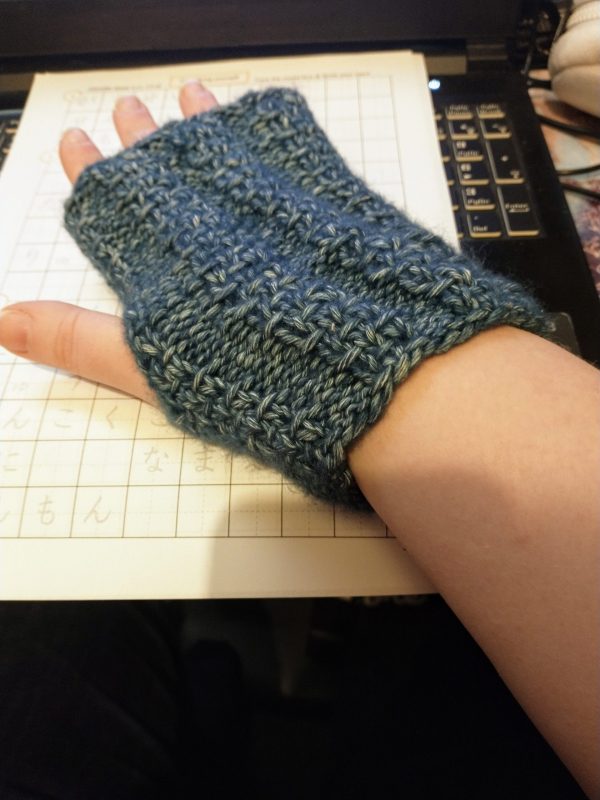 Tweed Rib Mitts